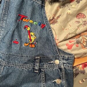 VINTAGE 2001  LOONEY TUNES  - Overall shorts